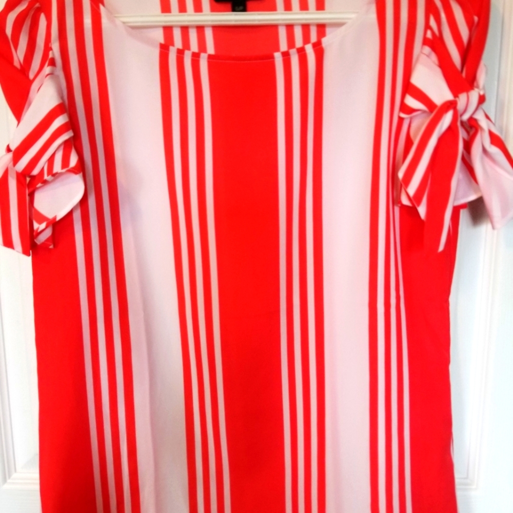 BANANA REPUBLIC - Stripe Blouse- Size S/P